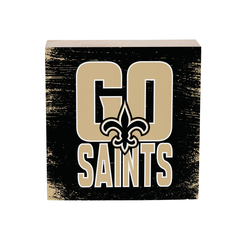 New Orleans Saints Plock, Down Home Fans, 6x6