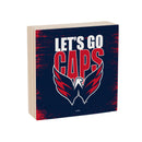 Washington Capitals Plock, Down Home Fans, 6x6
