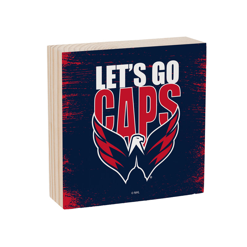 Washington Capitals Plock, Down Home Fans, 6x6