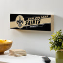 New Orleans Saints Mantle Sign, Down Home Fans, 5x18