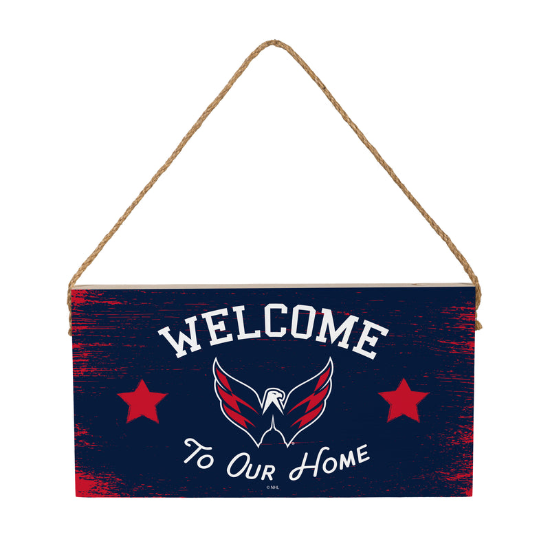 Washington Capitals Wood Wall Sign, 6x11