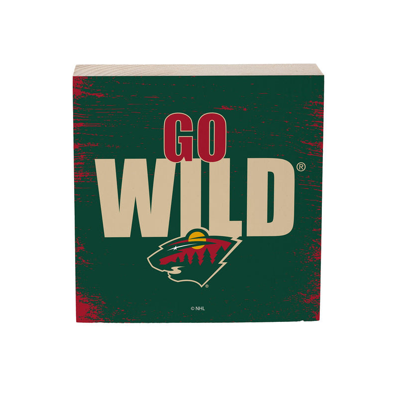 Minnesota Wild Plock, Down Home Fans, 6x6