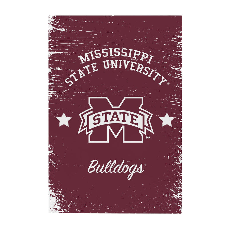 Mississippi State University Wood Wall Sign, 16x24