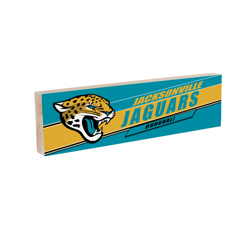 Jacksonville Jaguars Mantle Sign, Down Home Fans, 5x18