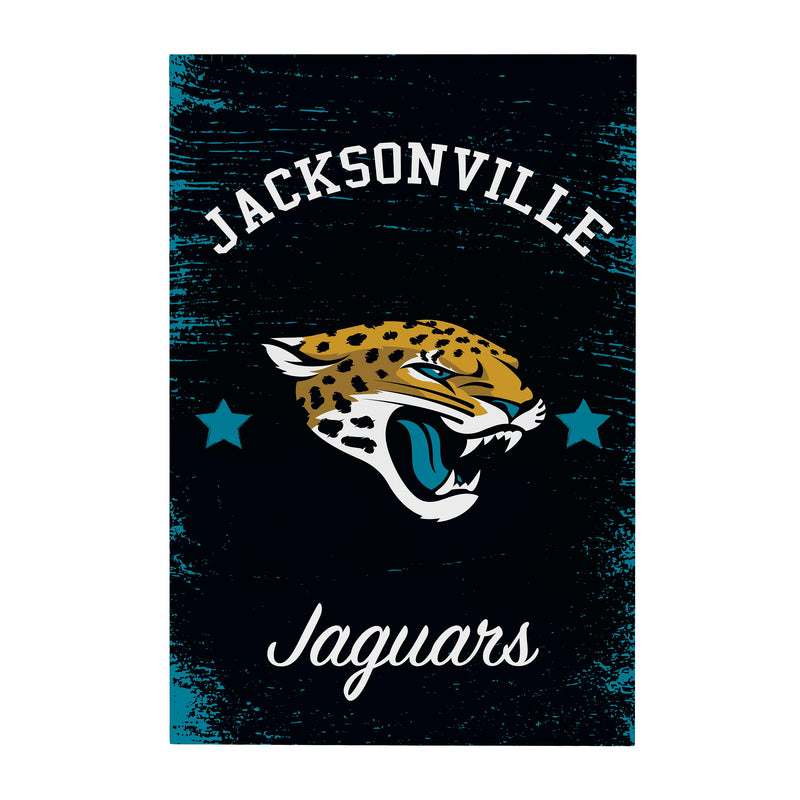 Jacksonville Jaguars Wood Wall Sign, 16x24