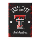 Texas Tech University Wood Wall Sign, 16x24
