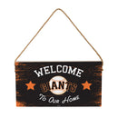 San Francisco Giants Wood Wall Sign, 6x11