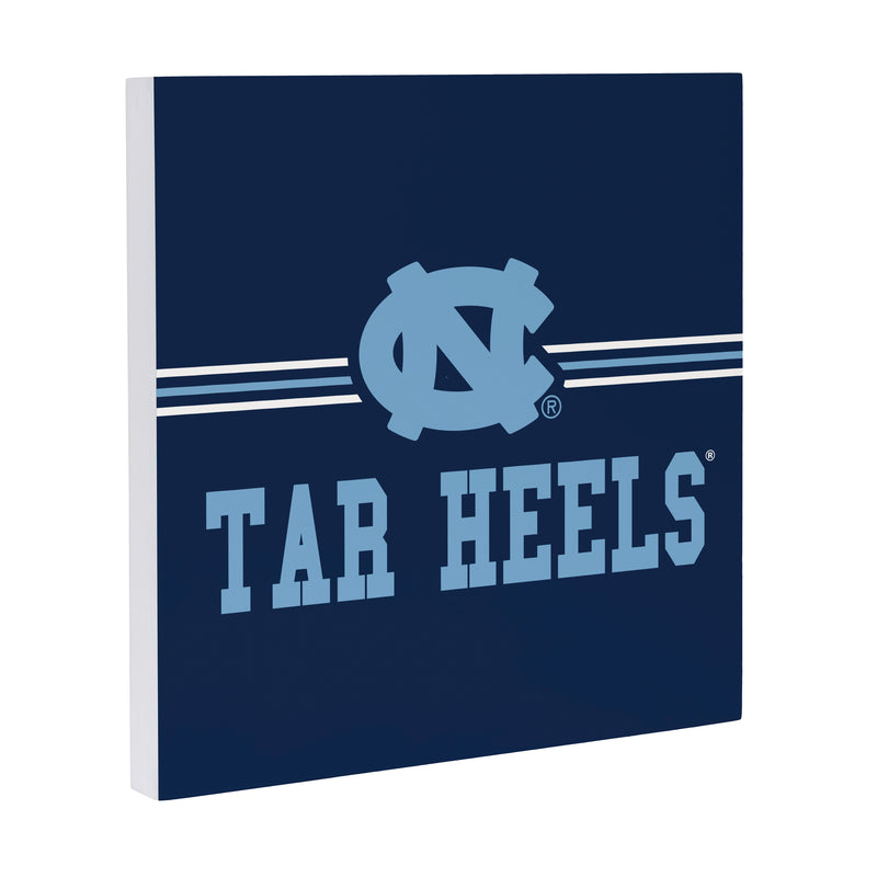 University of North Carolina Wood Wall Sign, 12x12