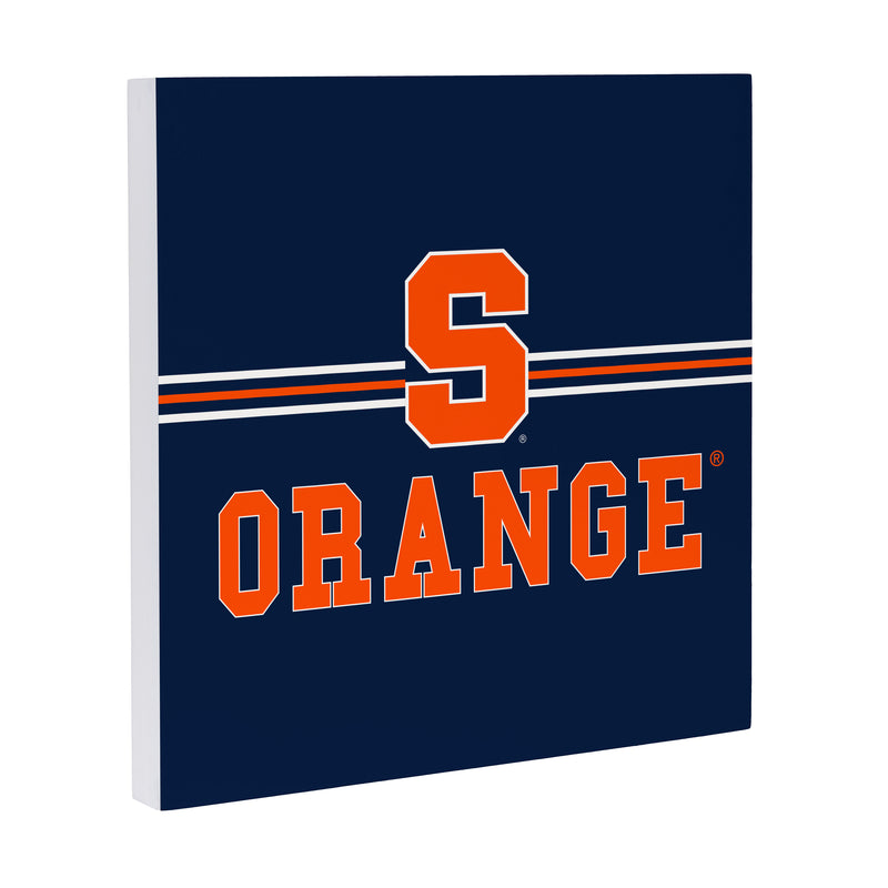 Syracuse University Wood Wall Sign, 12x12