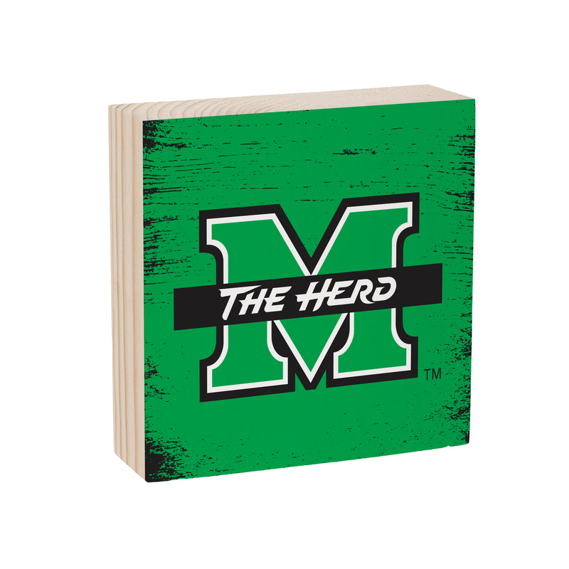 Marshall University Plock, Down Home Fans, 6x6