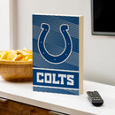Indianapolis Colts Plock, Down Home Fans, 8x12