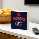 Columbus Blue Jackets Plock, Down Home Fans, 6x6