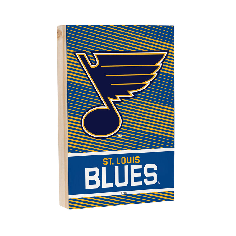 St Louis Blues Plock, Down Home Fans, 8x12