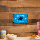 Carolina Panthers Wood Wall Sign, 6x11