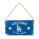Los Angeles Dodgers Wood Wall Sign, 6x11
