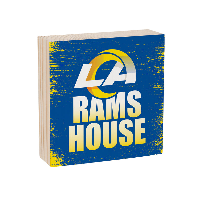 Los Angeles Rams Plock, Down Home Fans, 6x6