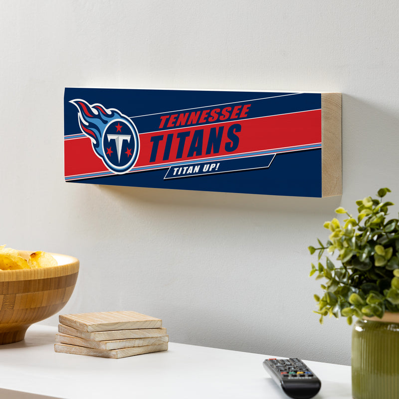 Tennessee Titans Mantle Sign, Down Home Fans, 5x18