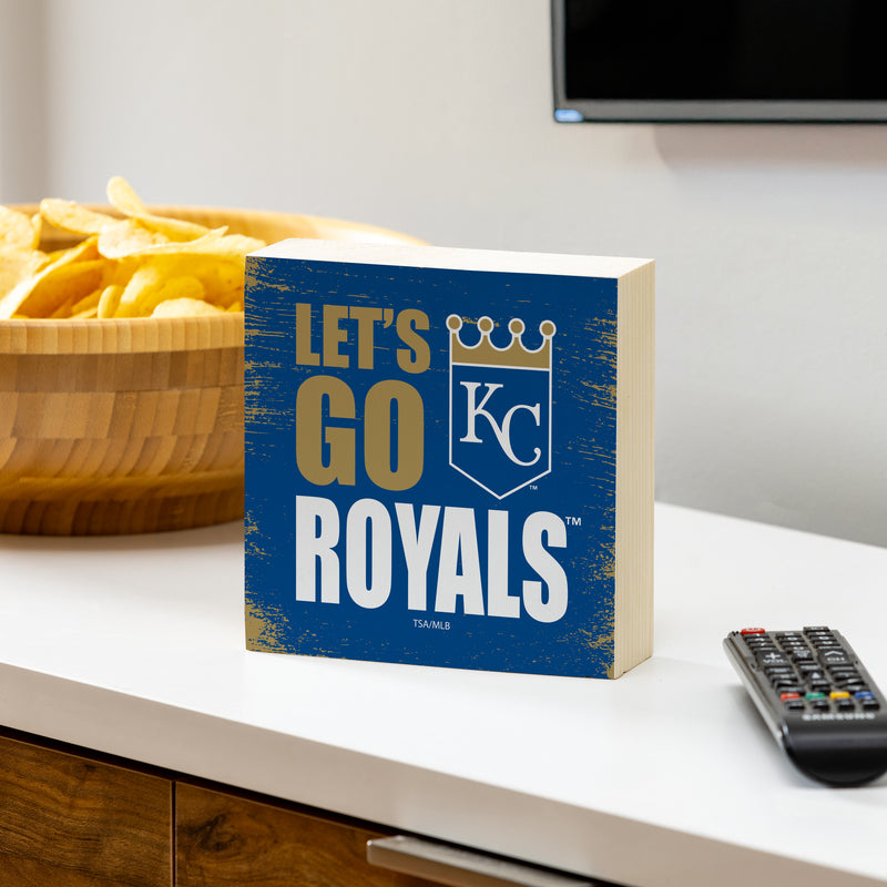 Kansas City Royals Plock, Down Home Fans, 6x6