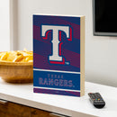 Texas Rangers Plock, Down Home Fans, 8x12