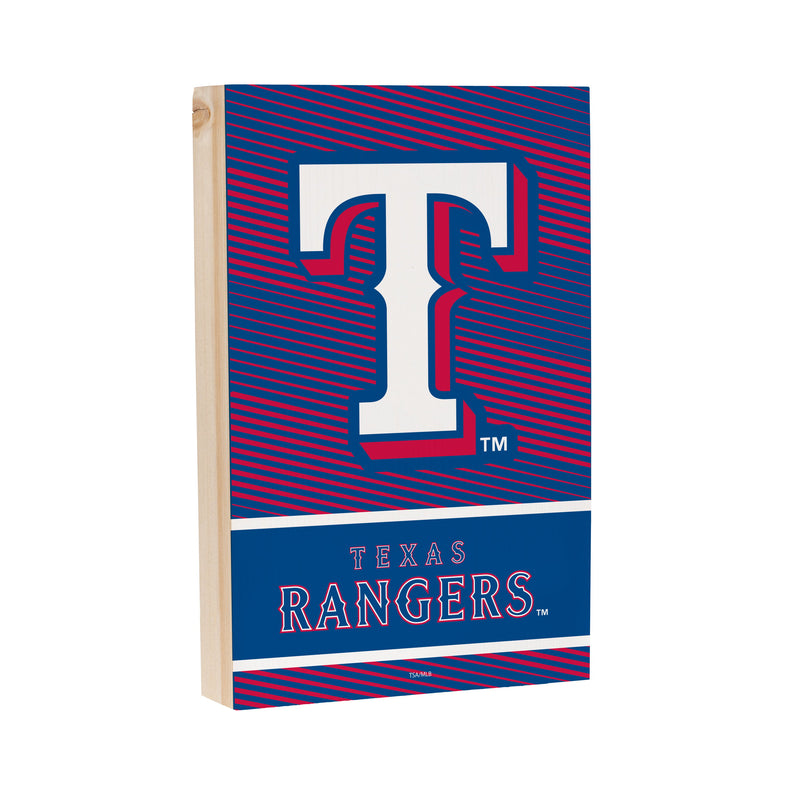Texas Rangers Plock, Down Home Fans, 8x12