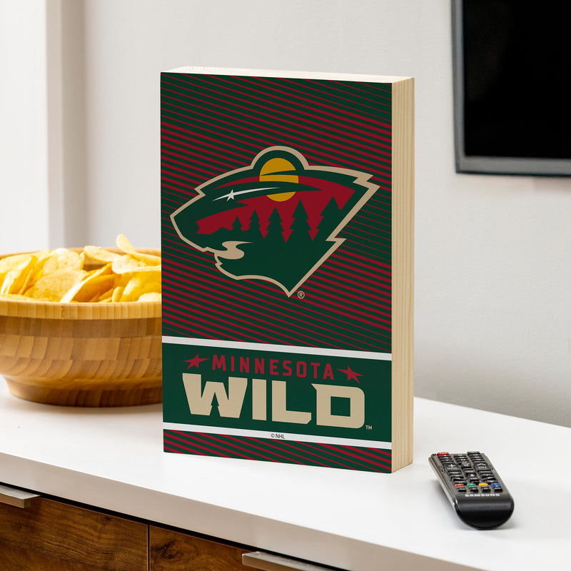 Minnesota Wild Plock, Down Home Fans, 8x12