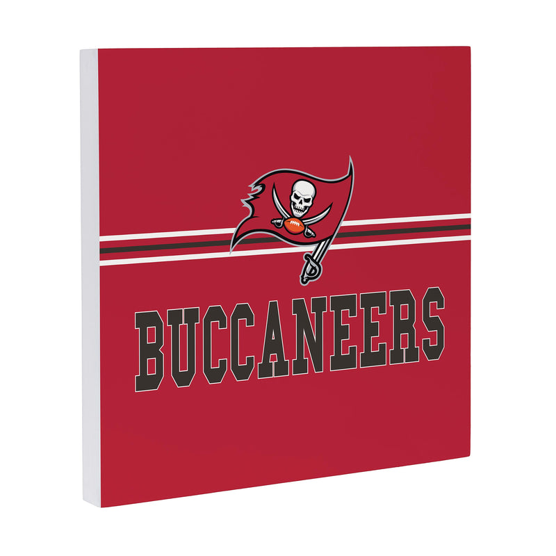 Tampa Bay Buccaneers Wood Wall Sign, 12x12