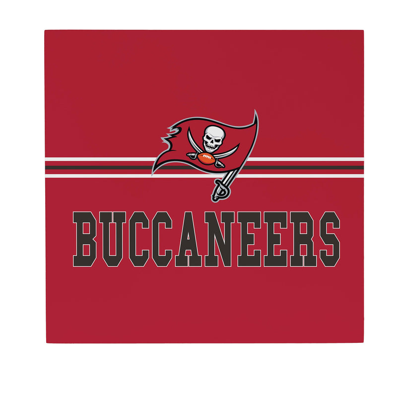 Tampa Bay Buccaneers Wood Wall Sign, 12x12