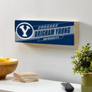 Brigham Young University Mantle Sign, Down Home Fans, 5x18