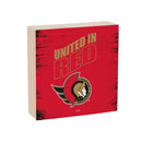 Ottawa Senators Plock, Down Home Fans, 6x6