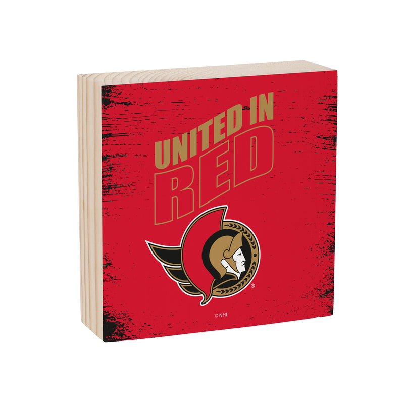 Ottawa Senators Plock, Down Home Fans, 6x6