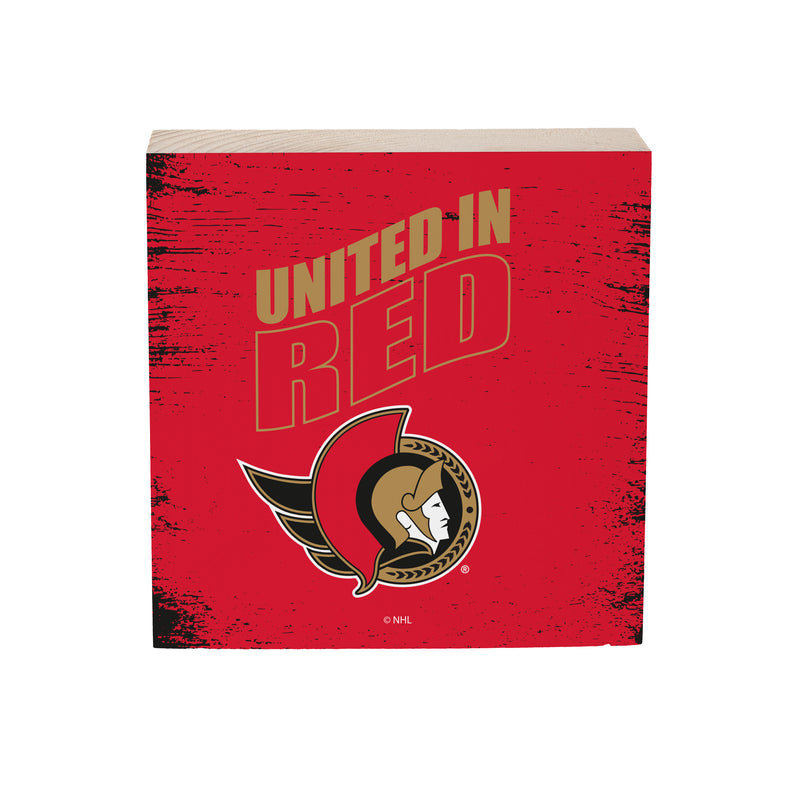 Ottawa Senators Plock, Down Home Fans, 6x6