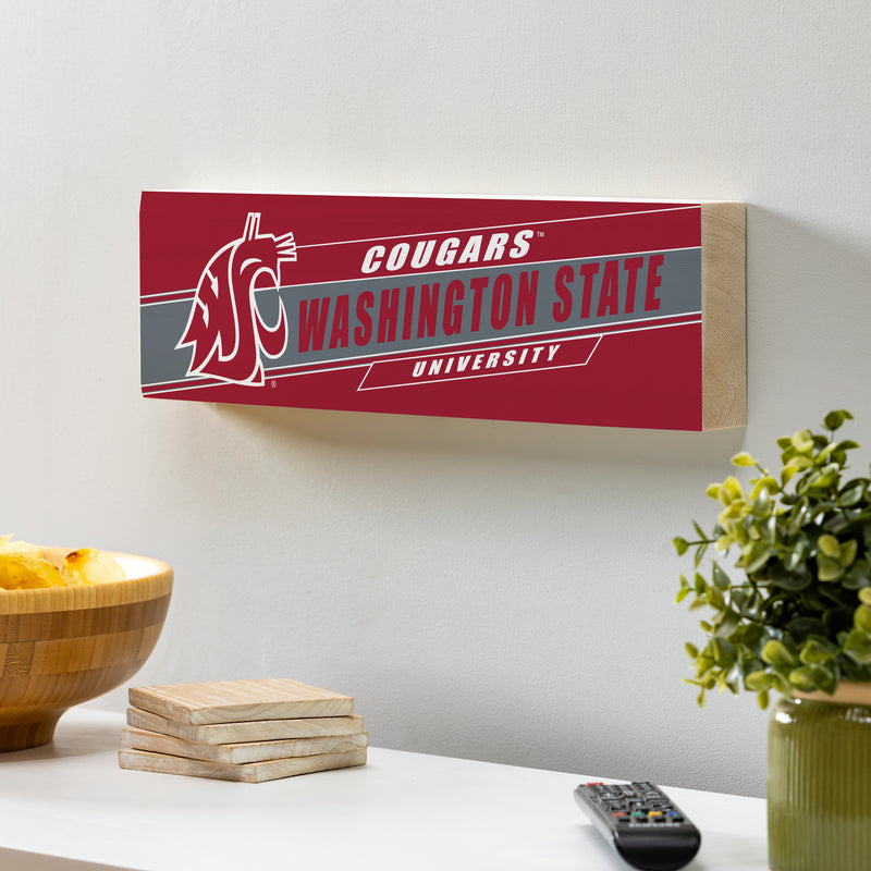 Washington State University Mantle Sign, Down Home Fans, 5x18
