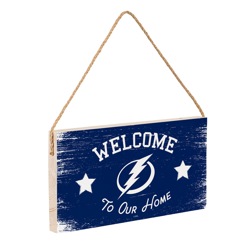 Tampa Bay Lightning Wood Wall Sign, 6x11