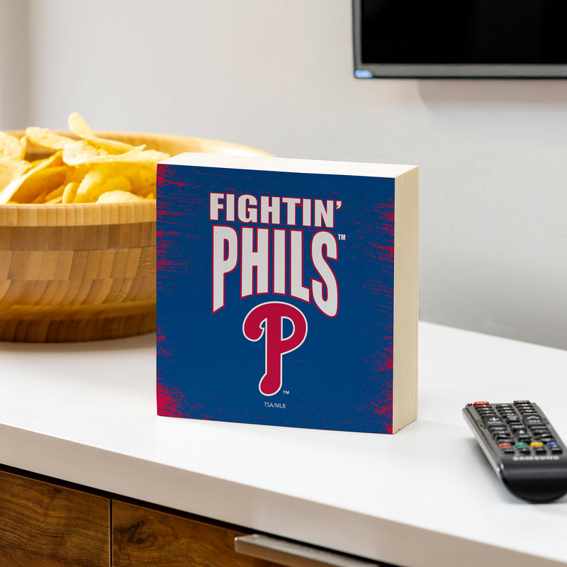 Philadelphia Phillies Plock, Down Home Fans, 6x6