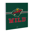Minnesota Wild Wood Wall Sign, 12x12