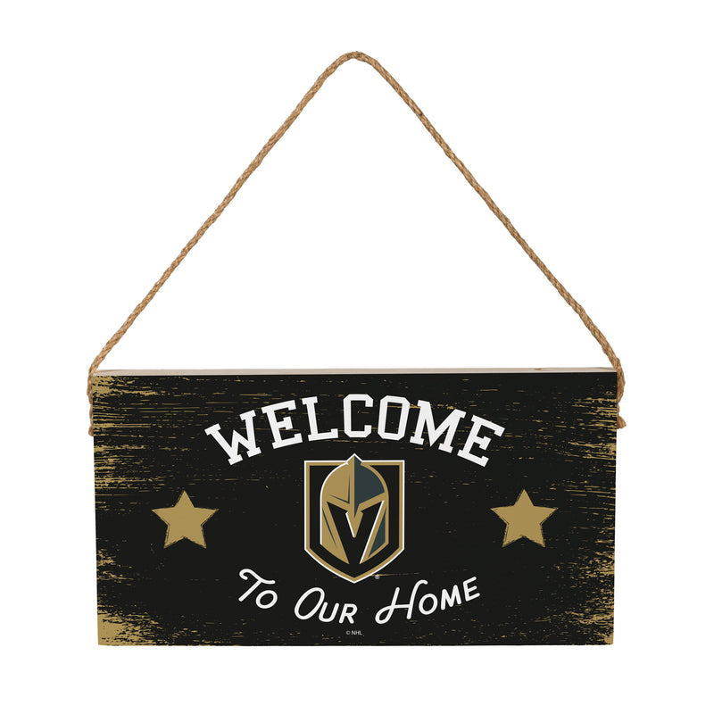Vegas Golden Knights Wood Wall Sign, 6x11
