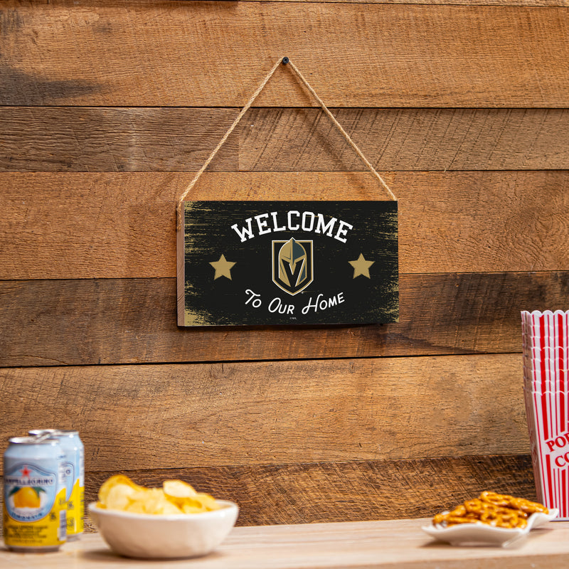 Vegas Golden Knights Wood Wall Sign, 6x11