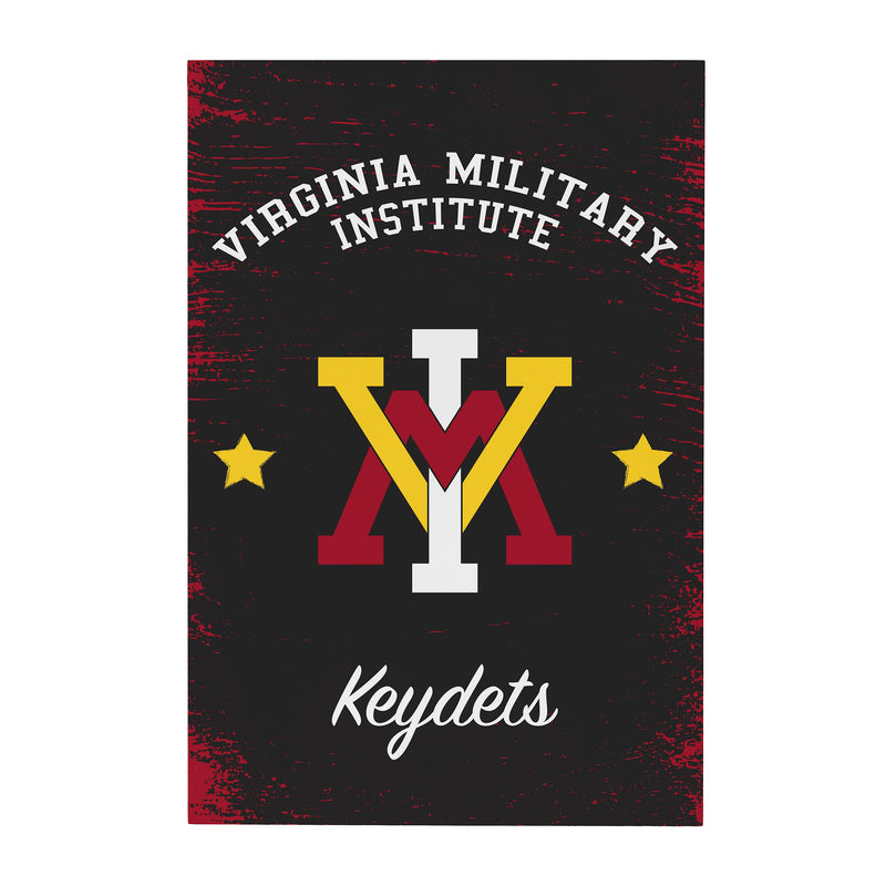 Virginia Military Institute Wood Wall Sign, 16x24