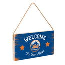 New York Mets Wood Wall Sign, 6x11