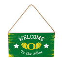 University of Oregon Wood Wall Sign, 6x11