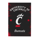 University of Cincinnati Wood Wall Sign, 16x24