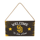 San Diego Padres Wood Wall Sign, 6x11
