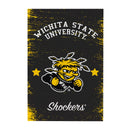 Wichita State University Wood Wall Sign, 16x24