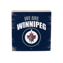 Winnipeg Jets Plock, Down Home Fans, 6x6