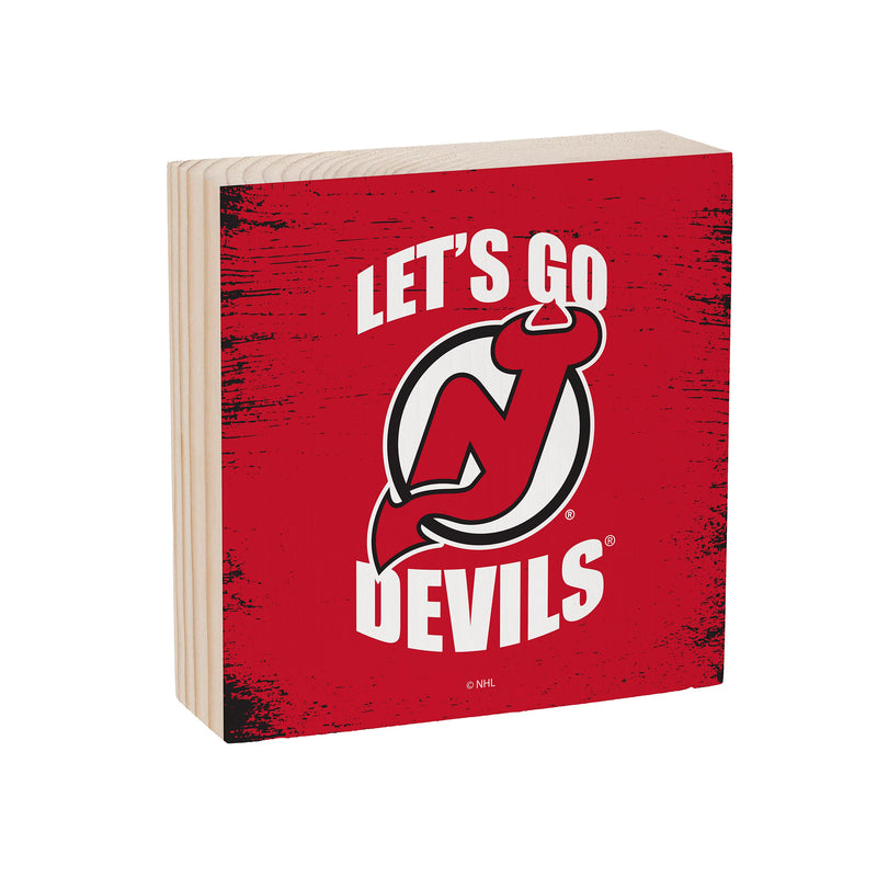 New Jersey Devils Plock, Down Home Fans, 6x6