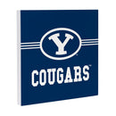 Brigham Young University Wood Wall Sign, 12x12