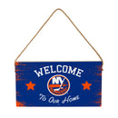 New York Islanders Wood Wall Sign, 6x11