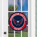 Washington Capitals Round Door Décor with Hanging Rope, 18x18
