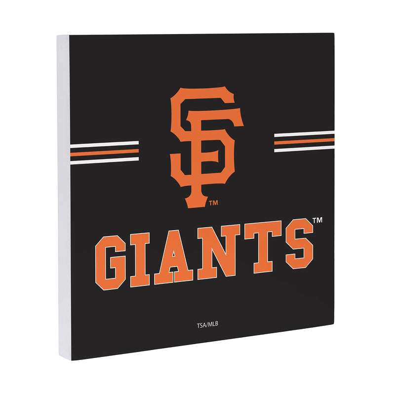 San Francisco Giants Wood Wall Sign, 12x12
