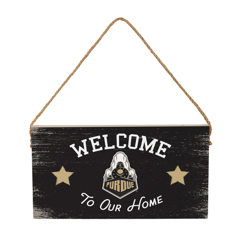 Purdue University Wood Wall Sign, 6x11